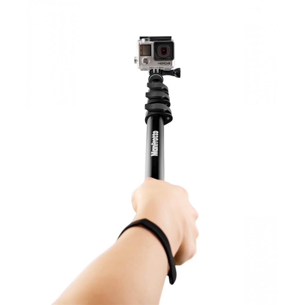 Compact Xtreme 2-in-1-Foto-Einbeinstativ und -Stange Manfrotto - Cleverer Stab, der sich in ein Foto-Einbeinstativ verwandeln lä