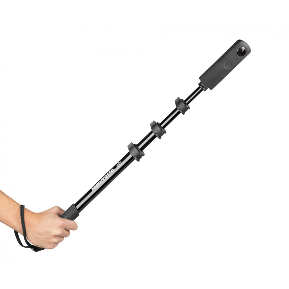 VR 360 Selfie-Stick Manfrotto - Kompakt und leicht, für kleine 360°-Kameras Kommt mit einem kleinen abnehmbaren Kugelkopf aus Al