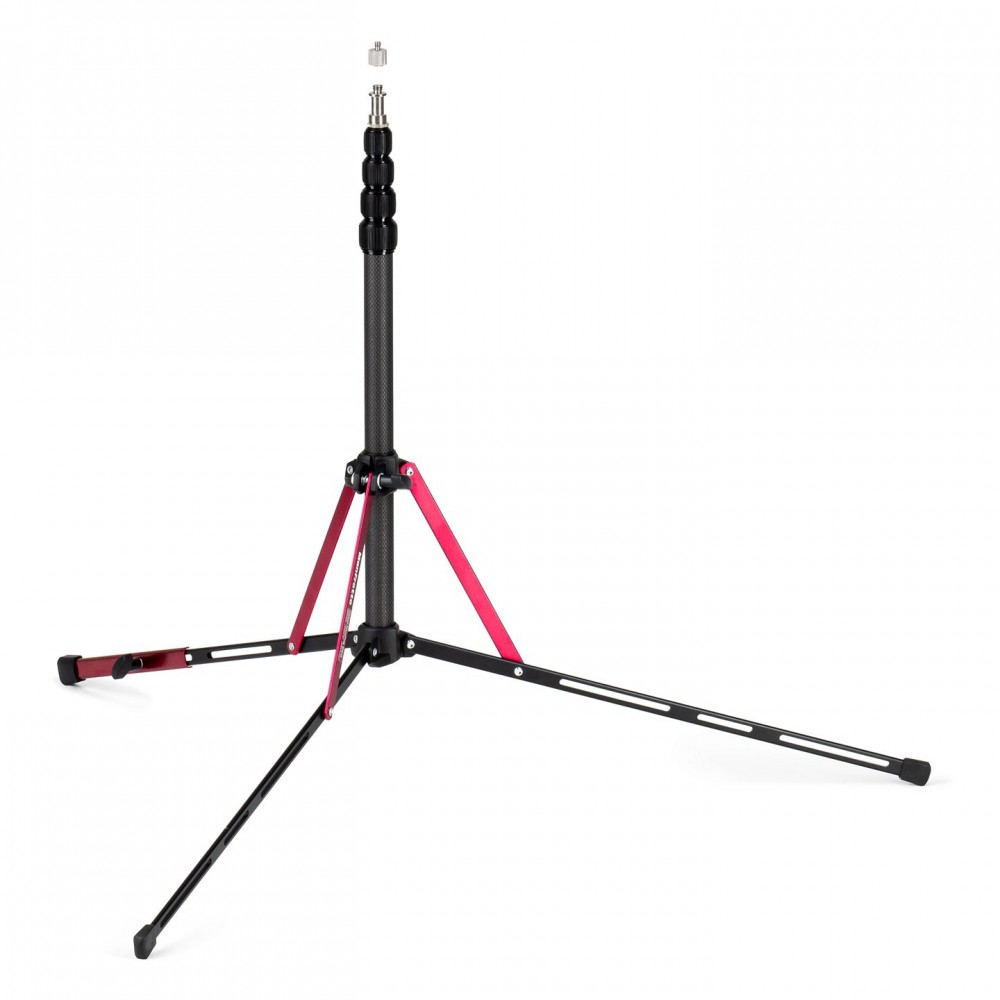 Nanopole Carbon tripod Manfrotto - 
Only 750g*, Manfrotto’s lightest ever Nano Stand!
Perfect for portable lighting equipment
Us