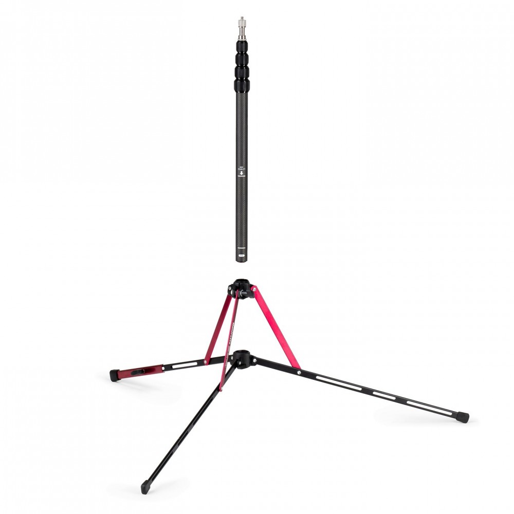 Nanopole Carbon tripod Manfrotto - 
Only 750g*, Manfrotto’s lightest ever Nano Stand!
Perfect for portable lighting equipment
Us