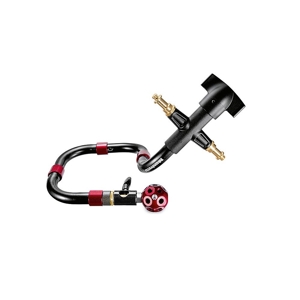 DADO Universal Junction Kit mit 6 Stangen und 6 Anschlüssen Manfrotto - Steckverbinder im Käseplattenstil mit 3/8-Zoll-Buchsen V