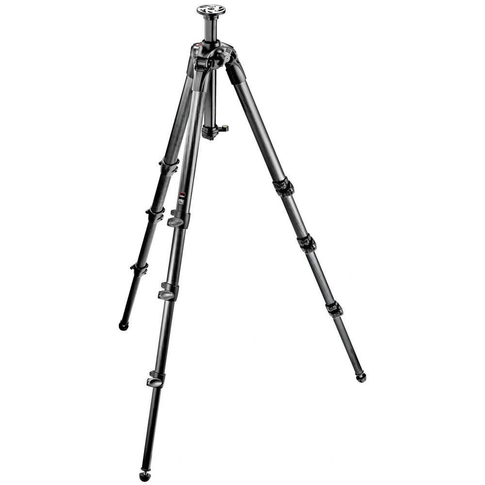 Carbon tripod 057 4 sec. with fast column Manfrotto -  1