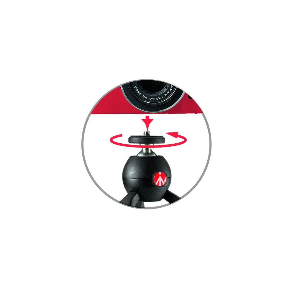 Statyw stołowy PIXI czarny Manfrotto -  5